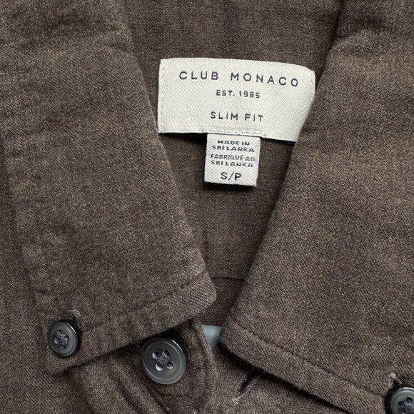 Club Monaco Men's Casual Shirt - Small - Slim Fit - 100% Cotton - Picture 5 of 6